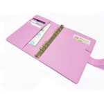 Binder de Cuero PU / Rosado / Para Hojas A5 - Imagen 2