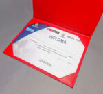 PORTADIPLOMA ROJO - Imagen 2